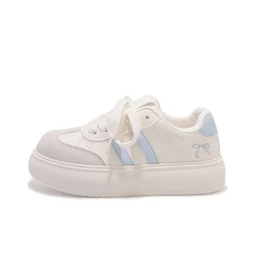 SNXR Амортизация Износостойкий Низкий Топ Повседневная Обувь Женская Бежевая Синяя