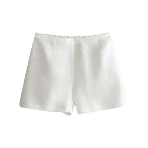 ZARA Морозный Белый Женские Пижамные Штаны