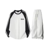 Белый топ + Серый K