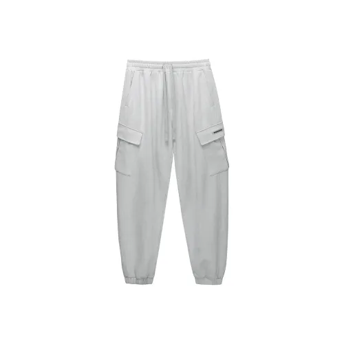 Muscle Dog Светло-серые Мужские Повседневные Штаны