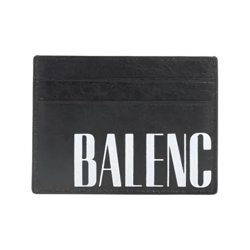 Balenciaga Arena Storico Lambskin Картхолдер Маленький Мужской Черный