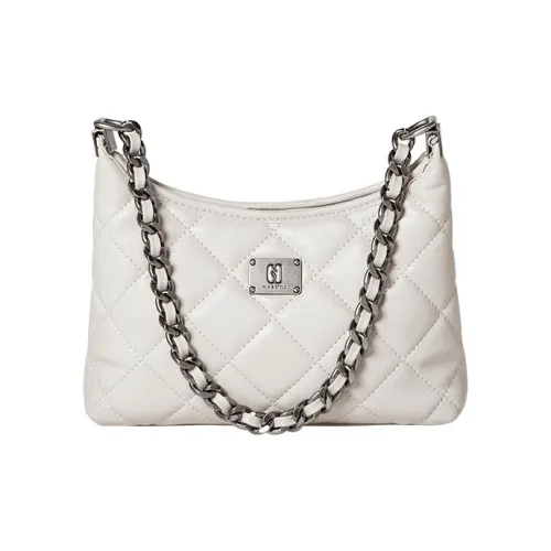 OUBOTE Сумка через плечо из коровьей кожи женская многоцветная