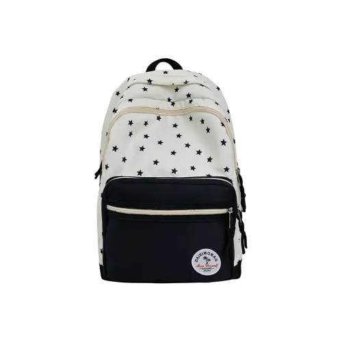 WRELS Nylon Backpack Standard Black Yellow Green Blue Pink