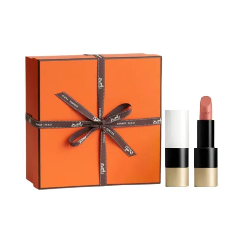 HERMES Увлажняющая Помада с Эффектом Усиления Цвета Сатиновый Блеск Легко Смесь Естественный 3,5 г