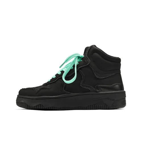 Fang Sanhuo MID Топ Обувь Покрытие Водонепроницаемый Амортизация Устойчивый к истиранию Высокие Кроссовки для скейтбординга Унисекс