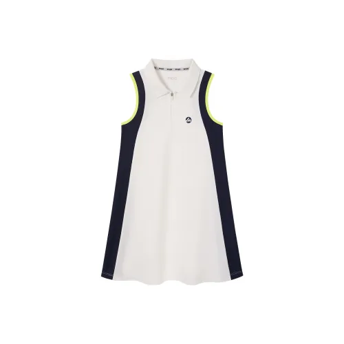 MQD Белые Платья для школьниц