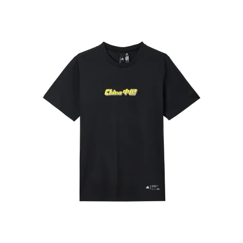 Adidas Мужские черные футболки