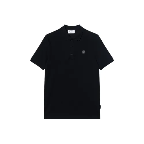 PHILIPP PLEIN SS23 Поло Мужское Черное