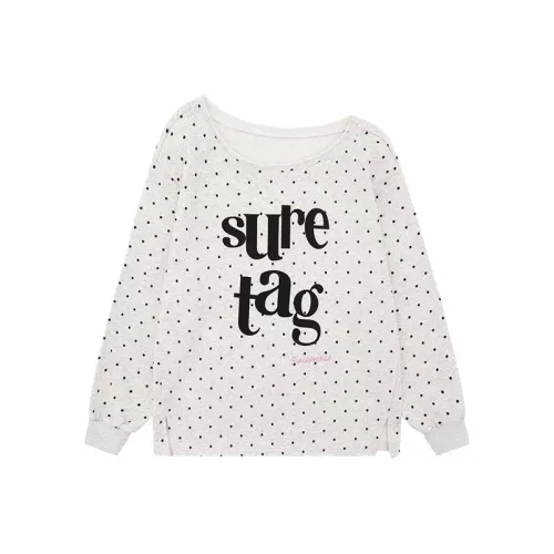 SISC Белый Женский Свитшот