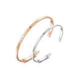 Стильный браслет с буквой (парный)