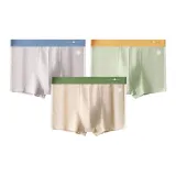 Комплект - Цветовые блоки, Буква, Высота пояса - Светло-серый + Светло-зеленый + Бежево-желтый (3 упаковки)