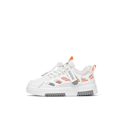 QIQUDUCK Противоскользящие Анти-KICK Амортизация Легкие Кроссовки для скейтбординга Детские