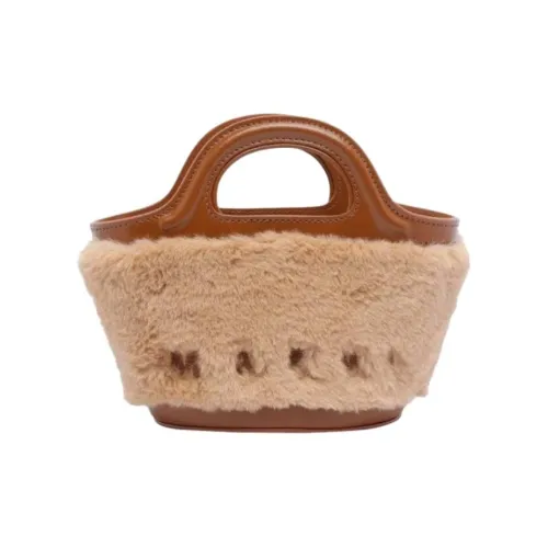 MARNI TROPICALIA Полиэстер Сумка Женская Коричневая