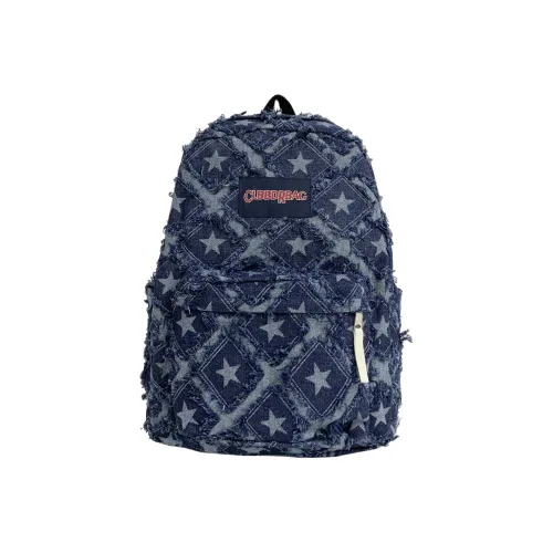 CREAM BEAR Деним Рюкзак Стандартный Королевский Синий Синий Светло-Синий