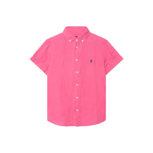 Polo Ralph Lauren SS25 Рубашка Женская Фиолетовая