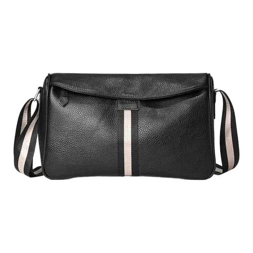 CARTELO ПУ (полиуретан) Сумка через плечо Стандартная Мужская Черная