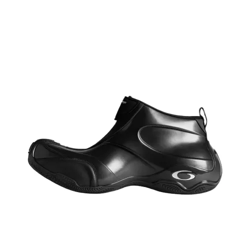 Balenciaga Баскетбольные кроссовки MID Топ Повседневная обувь Мужская Черная