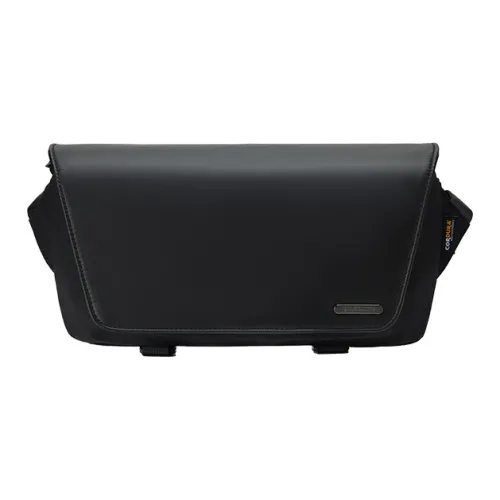 TAJEZZO PVC Crossbody Bag Standard Unisex Black TAJEZZO PVC Сумка через плечо Стандартная Унисекс Черная