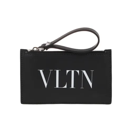 Valentino Garavani Кожа Кошелек Держатель для карт Мужской Черный