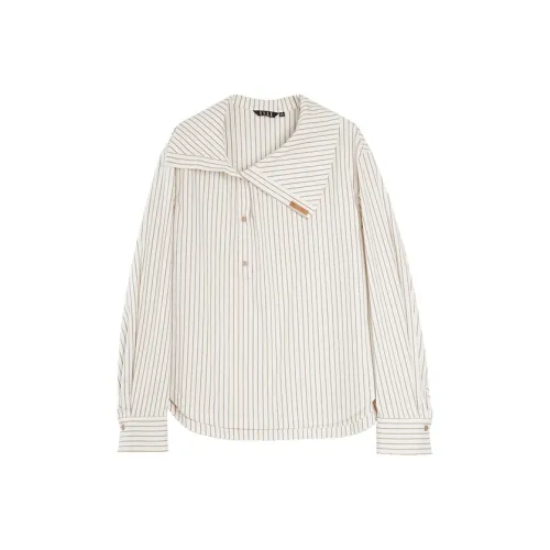 ELLE Полосы Женские Рубашки
