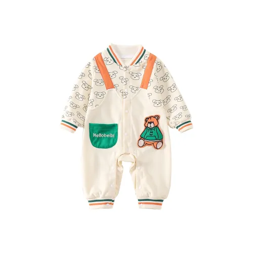 Smileyworld Бежевый Детский Комбинезон Ползунки