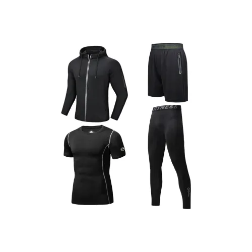 HEISU AD92 4 Черный Мужская Повседневная Спортивная Одежда