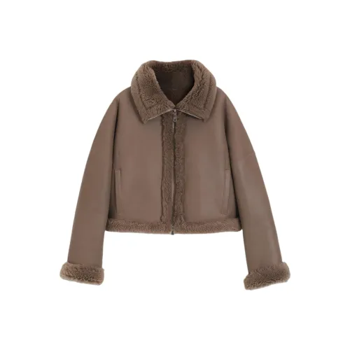 Hugo Boss Кожа Куртка Женская