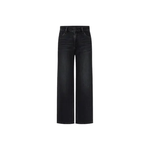 MO CO Denim Черные Женские Джинсы