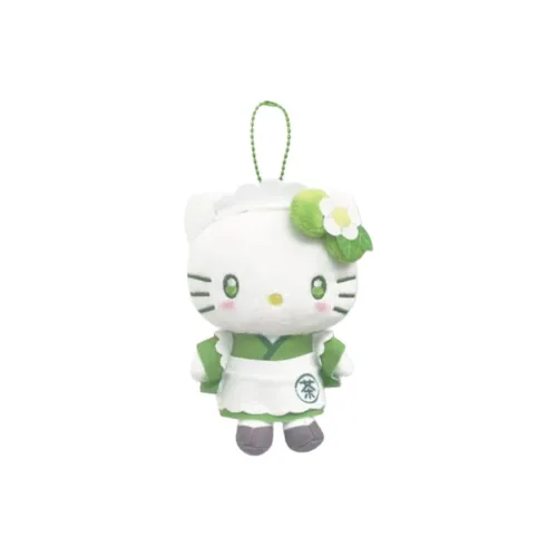 Sanrio Matcha Hello Kitty Plush Pendant 13cm Рекомендуемая высота