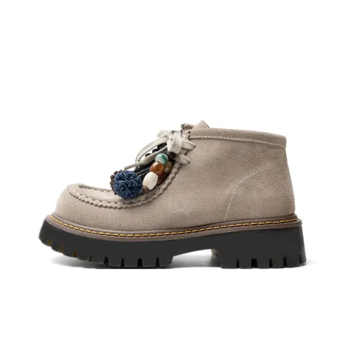 Mule Donkey Короткий Martin Boot Унисекс Хаки