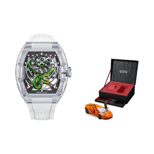 BONEST GATTI Механические часы Мужские часы с циферблатом Skeleton