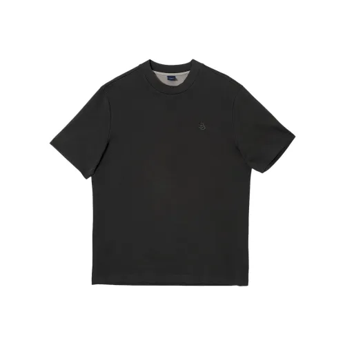 JODOLL Темно-серый Мужская T-рубашка