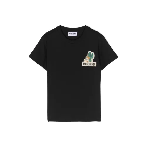 MOSCHINO Черные Детские Рубашки