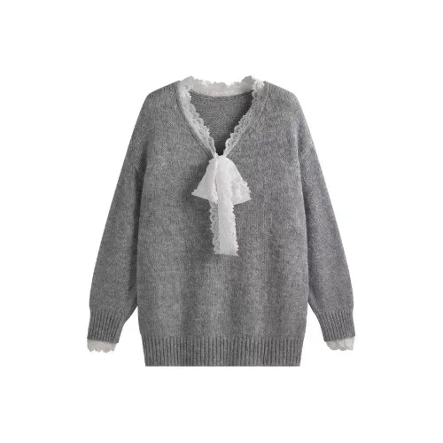 PLAY BUSH Серый Женский Трикотаж