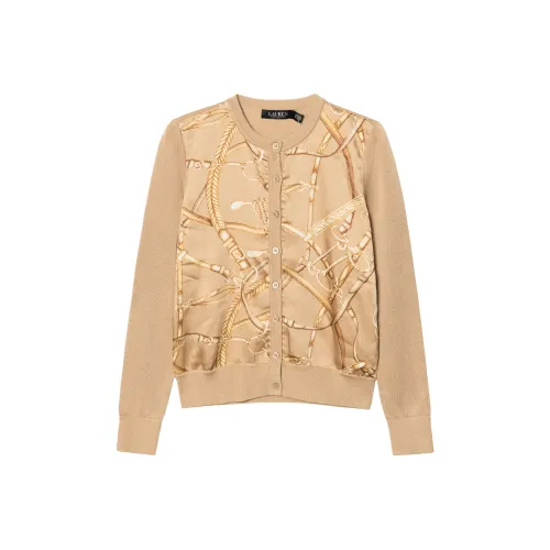 LAUREN RALPH LAUREN Трикотаж Женский Хаки