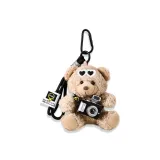 Фотография Бурый Медведь Сердце Стекло Чарм