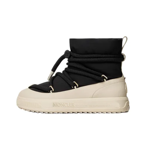 MONCLER Altive MID Короткие Сноубутсы 4,2 см Женские Черные