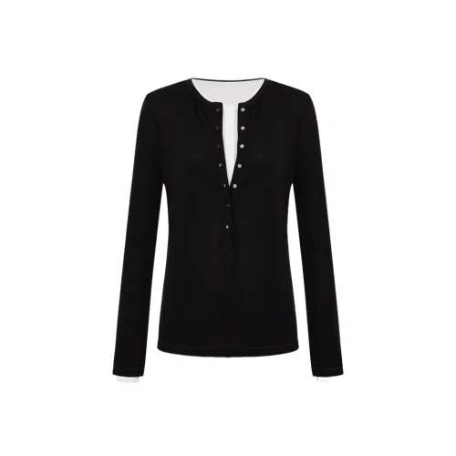 MO CO Черный Повседневный Костюм для Женщин