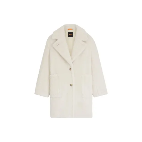 HUGO BOSS Пальто Свободный крой Женское