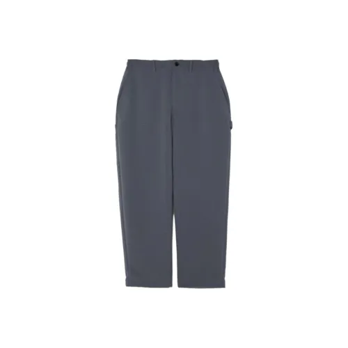 N.HOOLYWOOD Gray Men's Casual Pants N.HOOLYWOOD Серый Мужские Повседневные Брюки