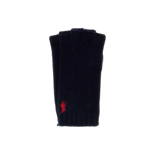 Polo Ralph Lauren Шерстяные Перчатки Женские Синие