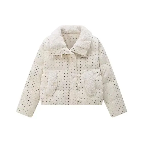 XIAOJUCHUANLI Хлопковый пуховик женский