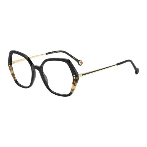 CarolinaHerrera. Пластик нерегулярная форма оправы для очков женские черный гаванский