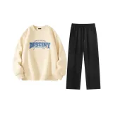 [Комфортный и Дышащий] Светлый Бежевый (Нежно-Синий) + Черный