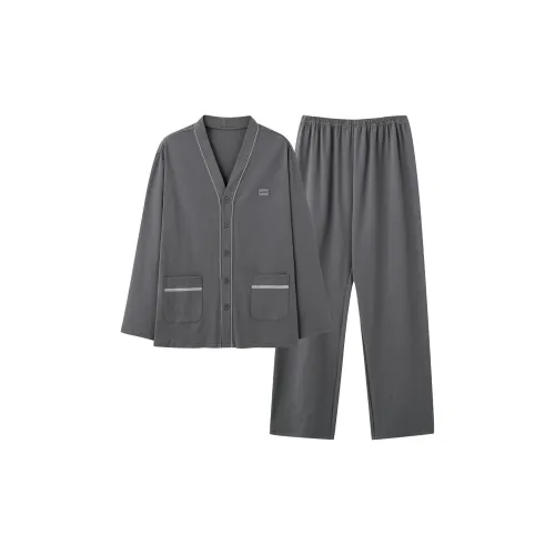 Pretty lady Темно-серый Мужской Пижамный комплект