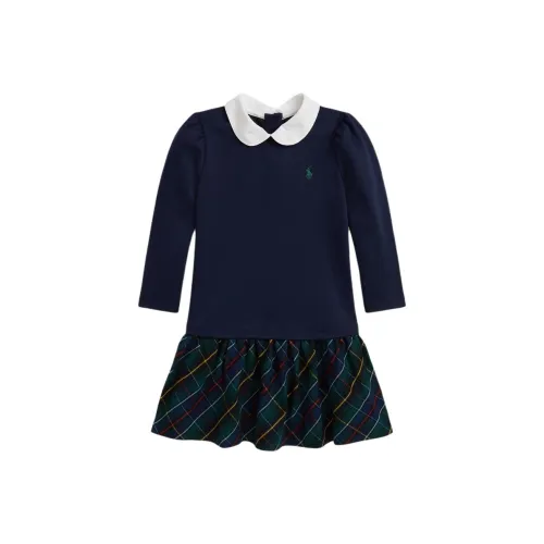 Polo Ralph Lauren Морской синий Платья для девочек