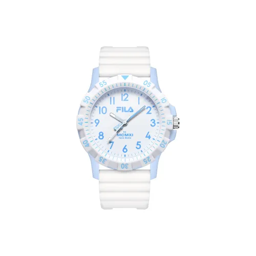 FILA Level 4 Level 6 Final Exams Наручные часы Кварцевый механизм Силиконовый ремешок Черный циферблат Унисекс
