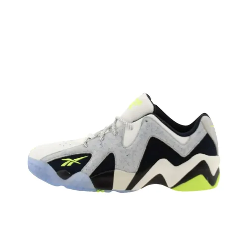 Reebok Low Топ Винтажные Баскетбольные Кроссовки Мужские Серый Черный Белый