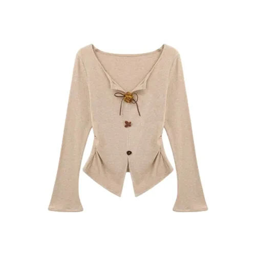 IUNOP Бант Wood Застежка Трикотаж Женский