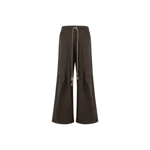 ME SIENTO Темно-коричневые женские повседневные штаны